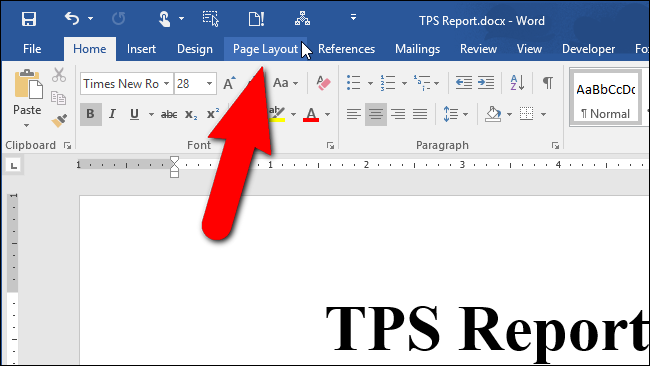 center text in the middle of the page in word for mac for one page